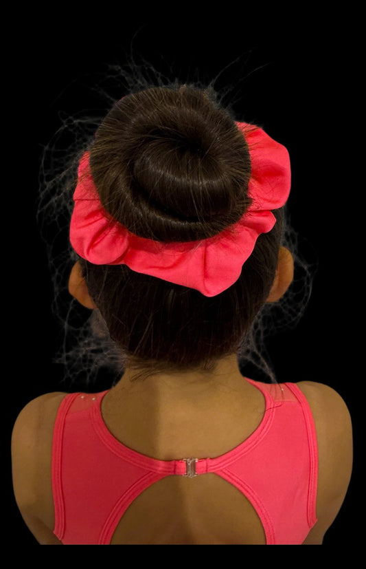 Pre-Order Coral Celebration Scrunchie