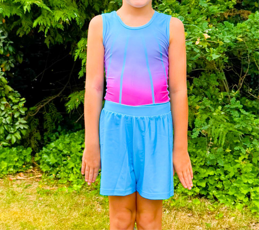 Bubblegum Unitard and matching Shorts - PRE ORDER